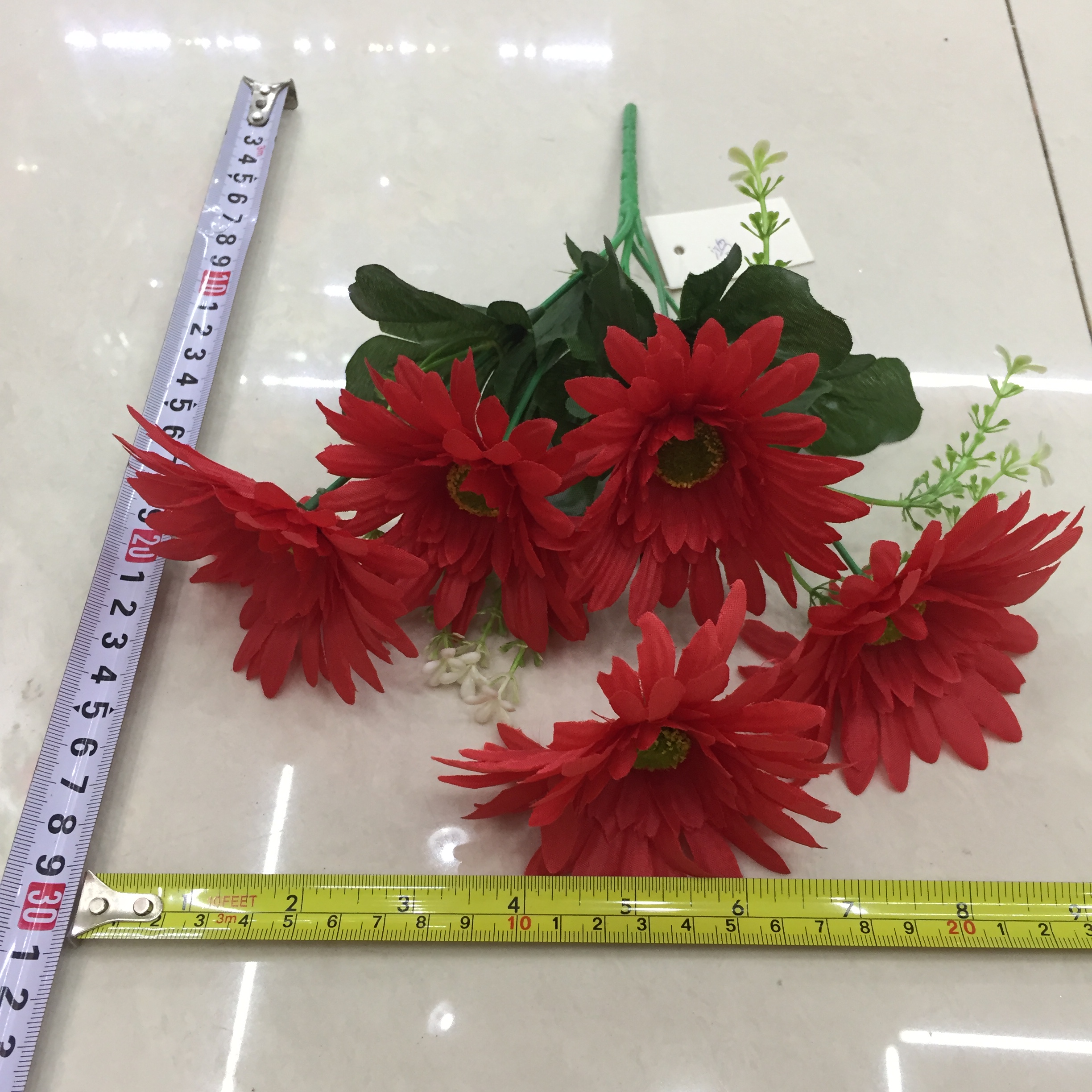 5-pronged chamomile artificial flower details Picture