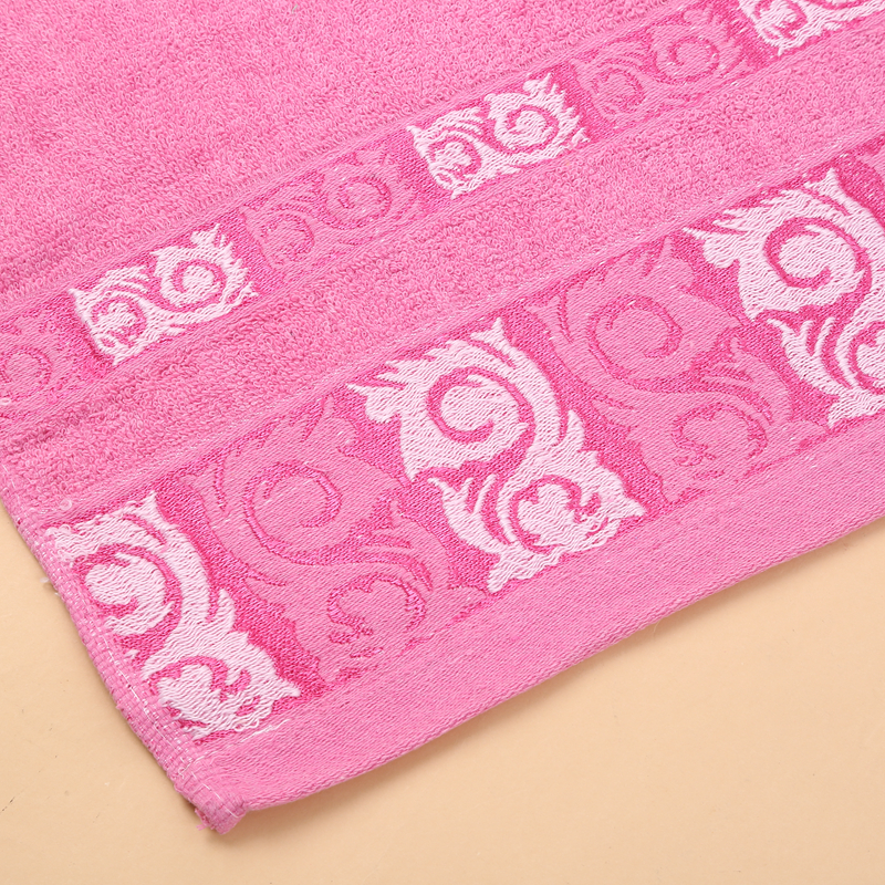 High-end soft, thickened lace-trimmed plain pure cotton untwisted face towel Application Scenario