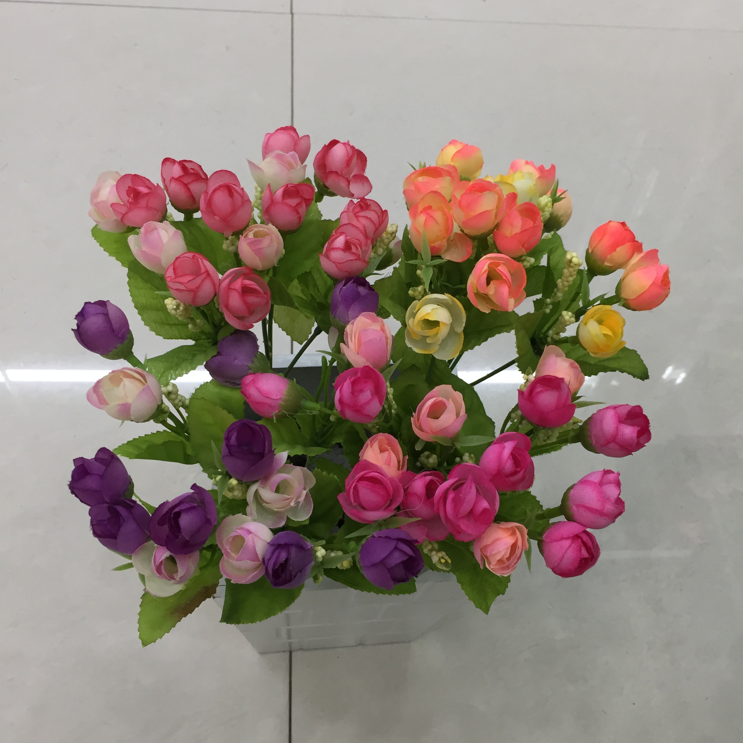 5-forked spring star-bud artificial flower Specification drawing