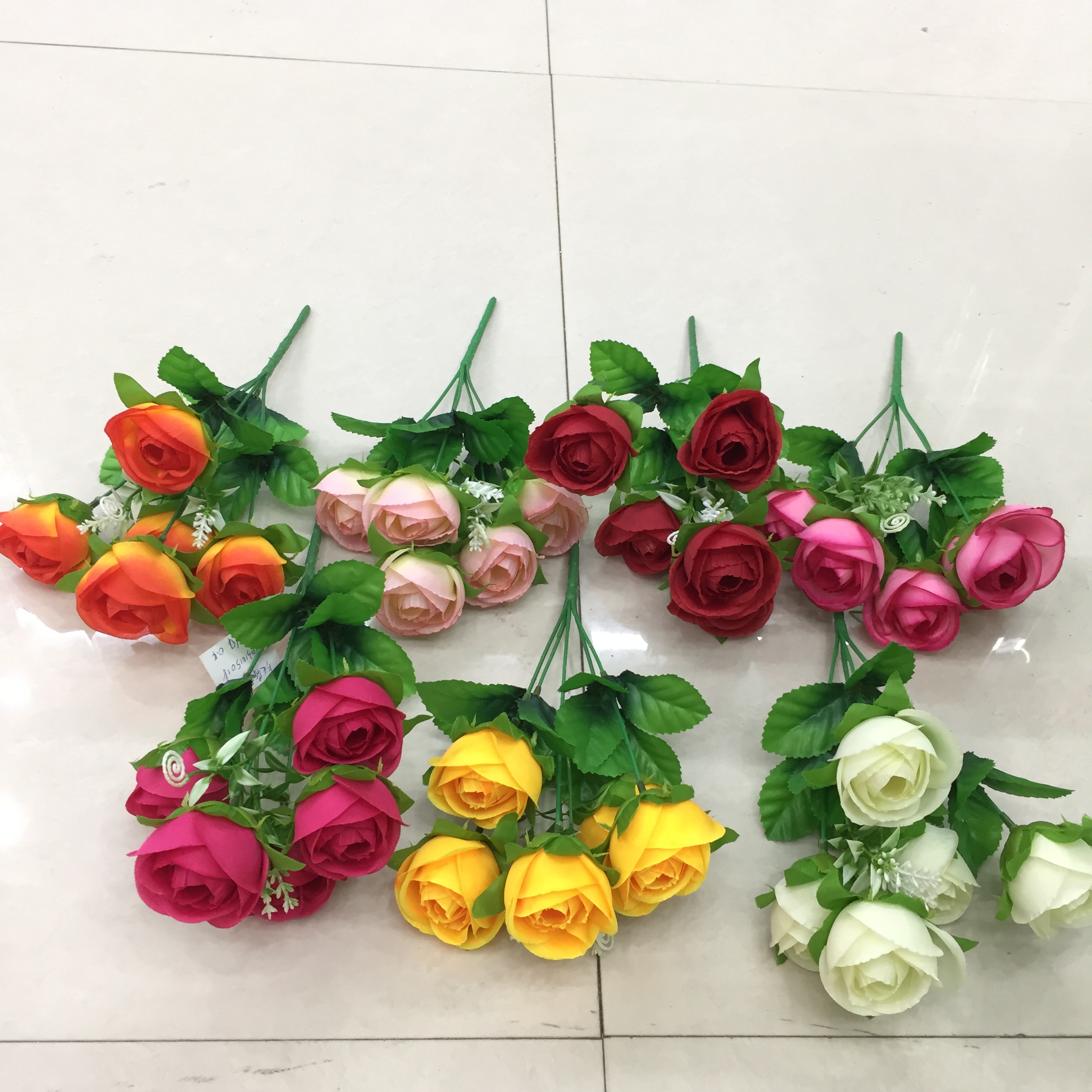 5-forked lotus artificial flower Application Scenario