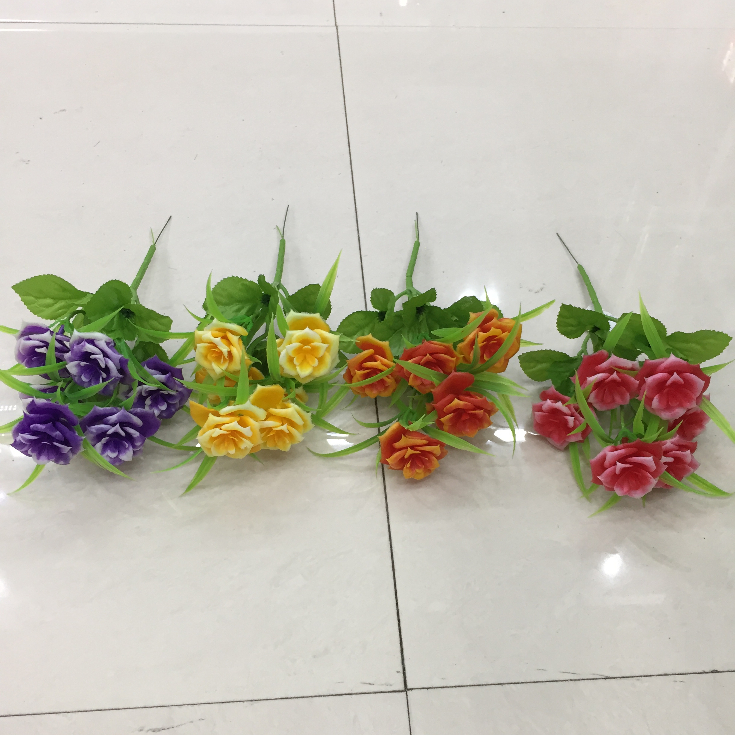 5-pronged 6-flower artificial rose artificial flower Application Scenario