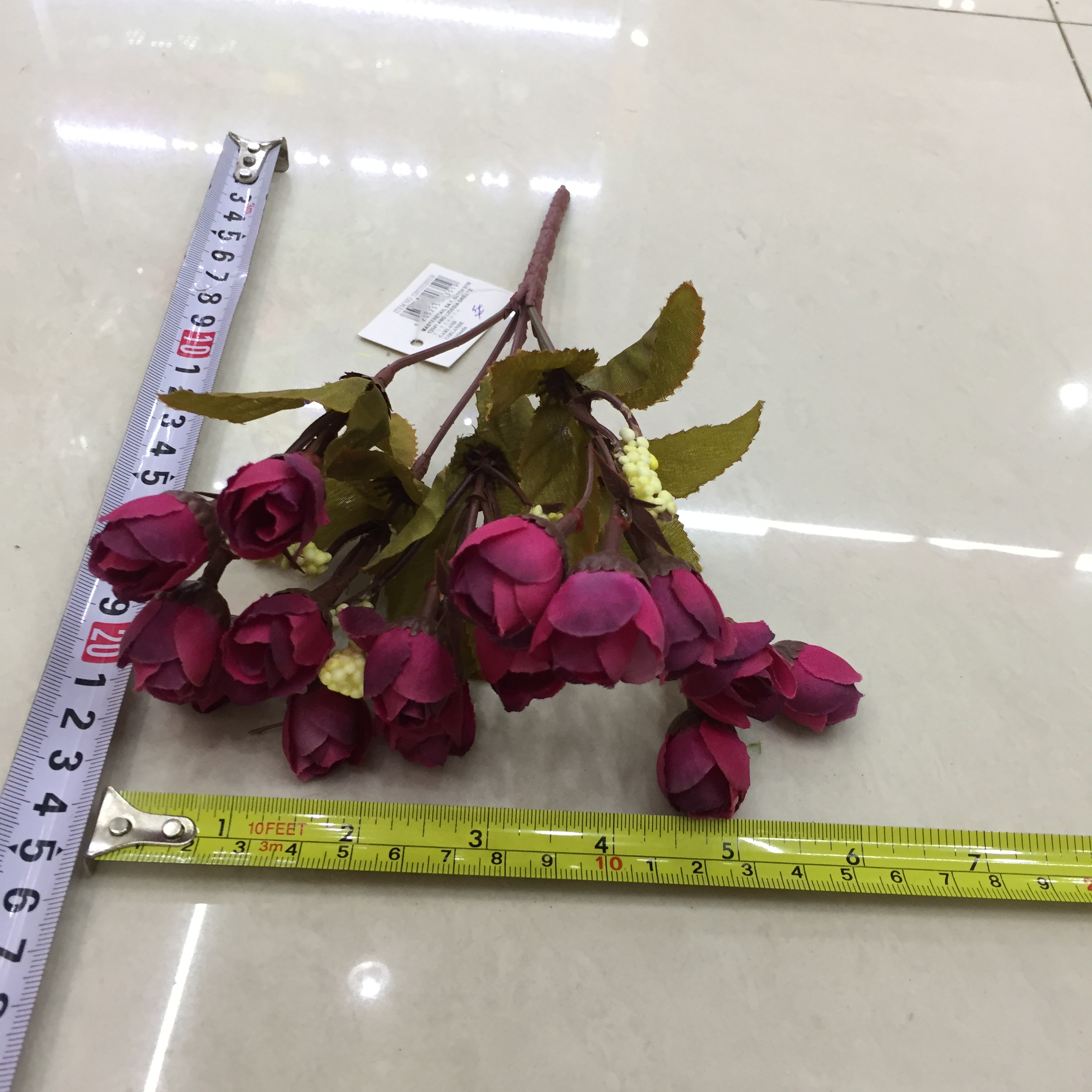 5-forked autumn star bud artificial flower details Picture
