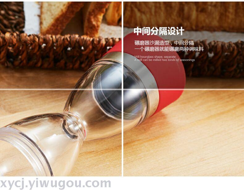 Two-in-one ceramic double salt and pepper grinder manual, well-designed red salt and pepper grinder Application Scenario