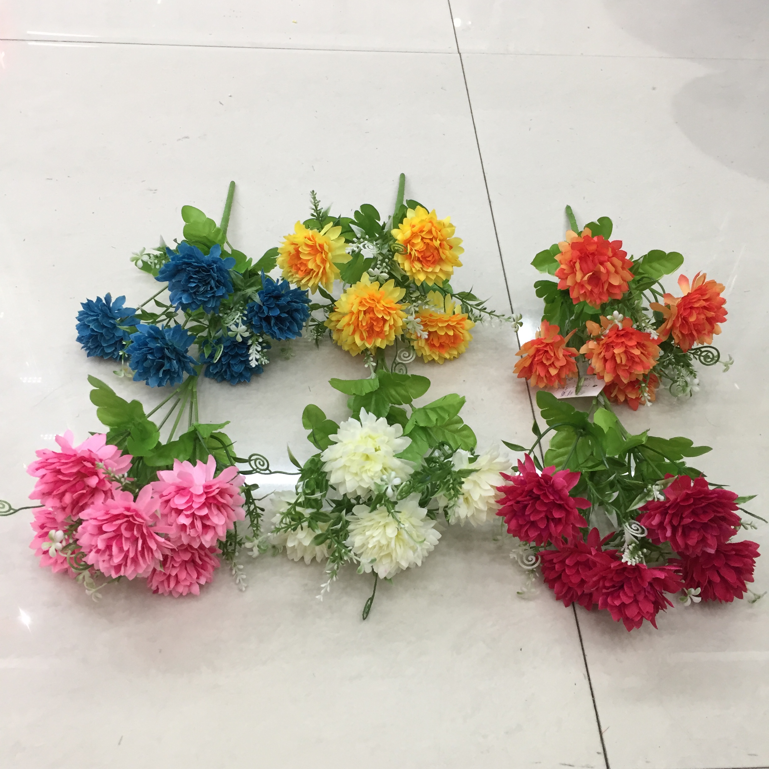 5-forked Daisy artificial flower Application Scenario
