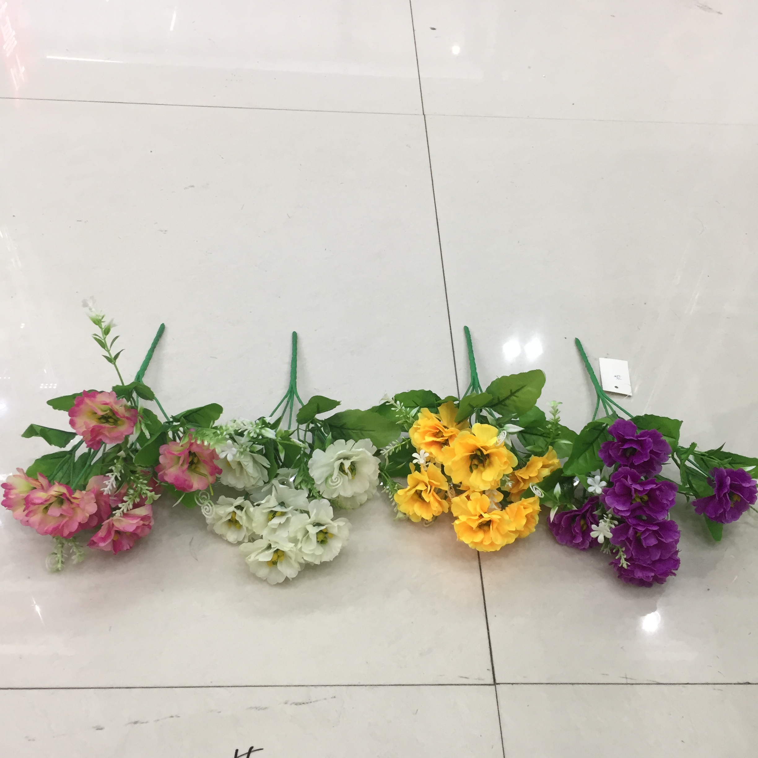 Five-pronged small peony artificial flower Application Scenario