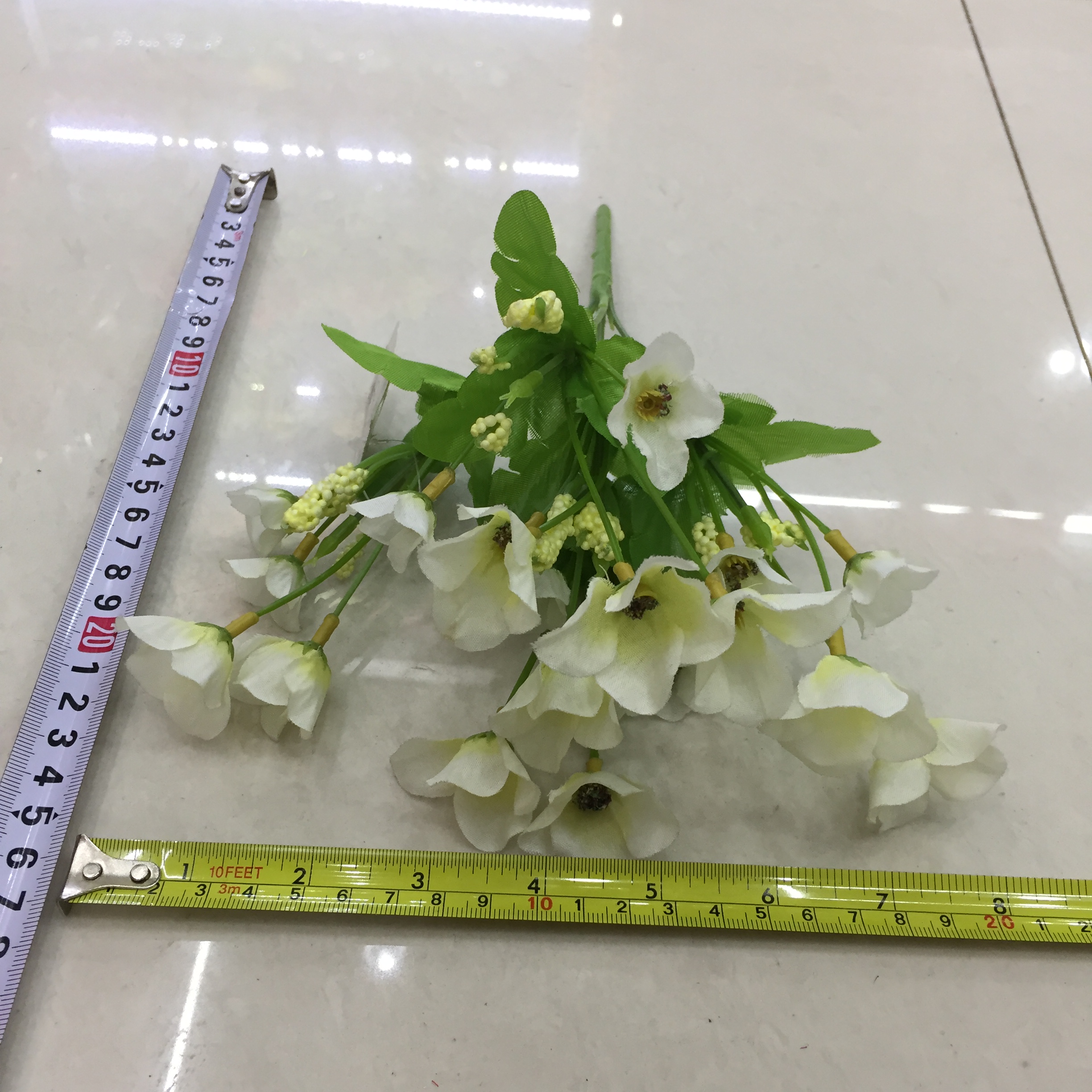 Five-pointed star orchid artificial flower details Picture