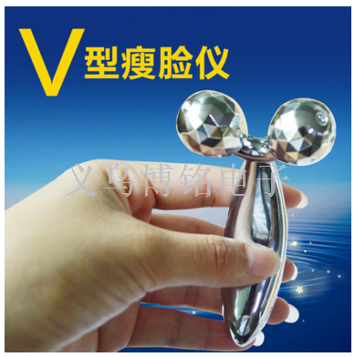 New zinc alloy face press artifact 3d face press roller massager Face massager Beauty instrument