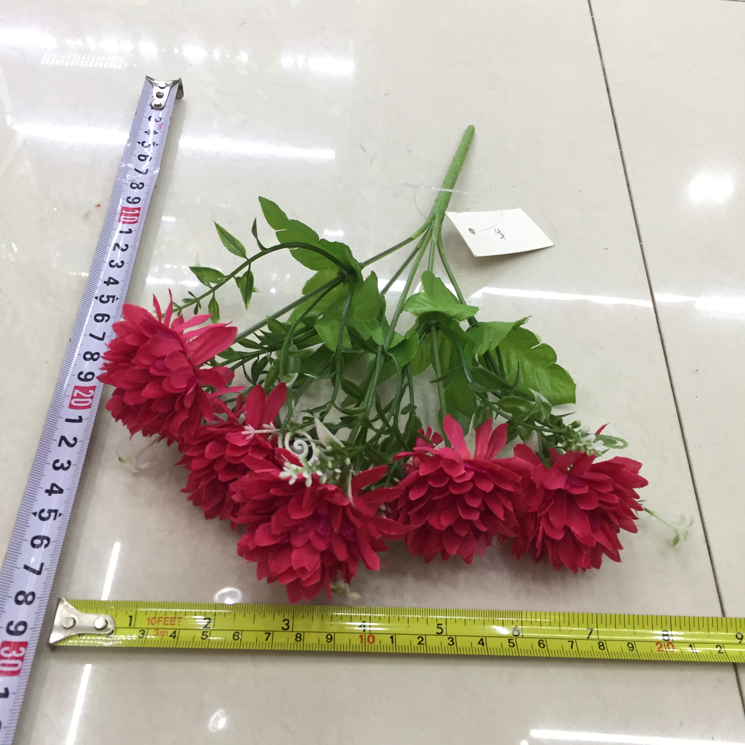 5-forked Daisy artificial flower details Picture