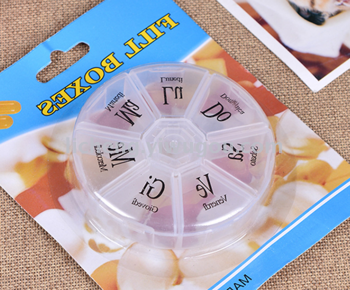Medicine box Portable plastic medicine box