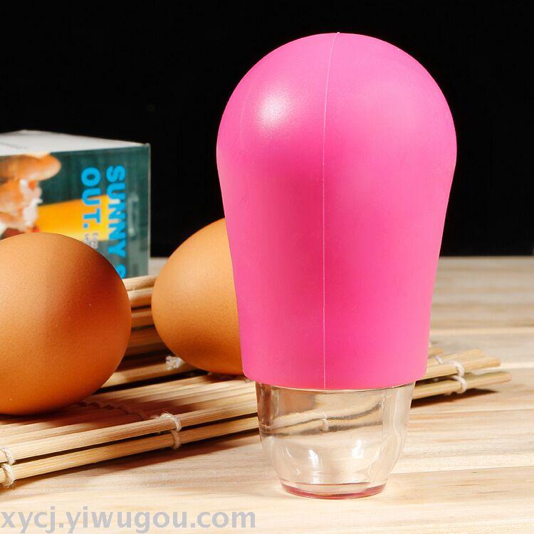 Baking tools, kitchen-specific egg suction device, egg yolk separator, silicone egg filter details Picture