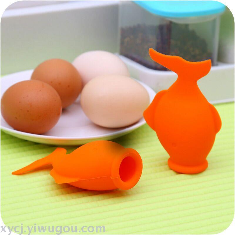 Creative silicone goldfish egg suction device, egg white separator, baking small tool details Picture
