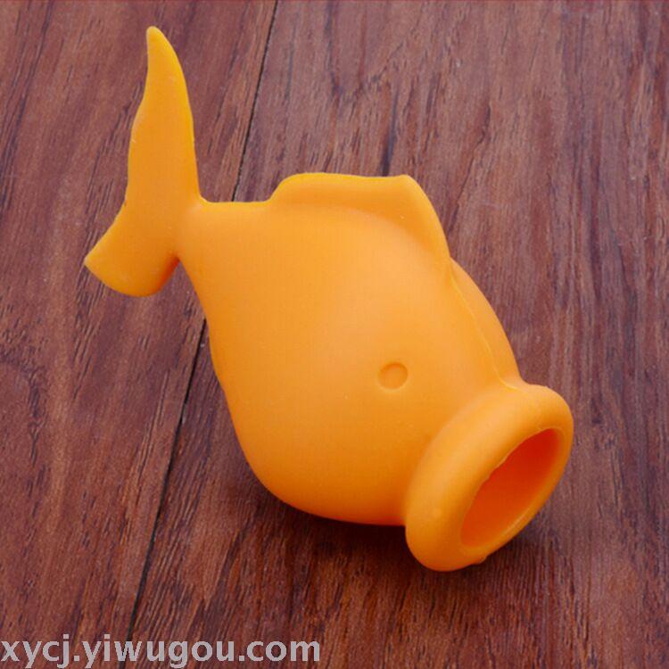 Creative silicone goldfish egg suction device, egg white separator, baking small tool Specification image