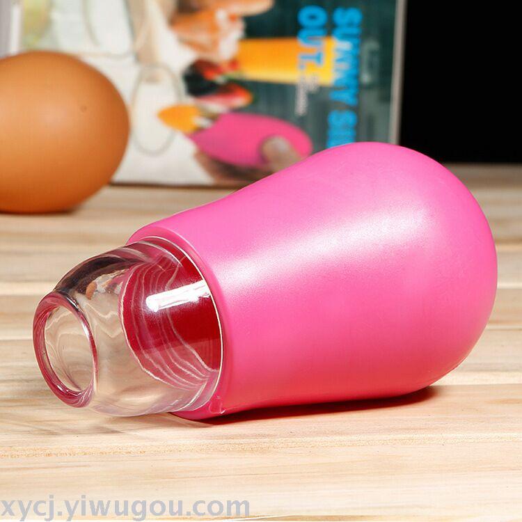 Baking tools, kitchen-specific egg suction device, egg yolk separator, silicone egg filter Specification image