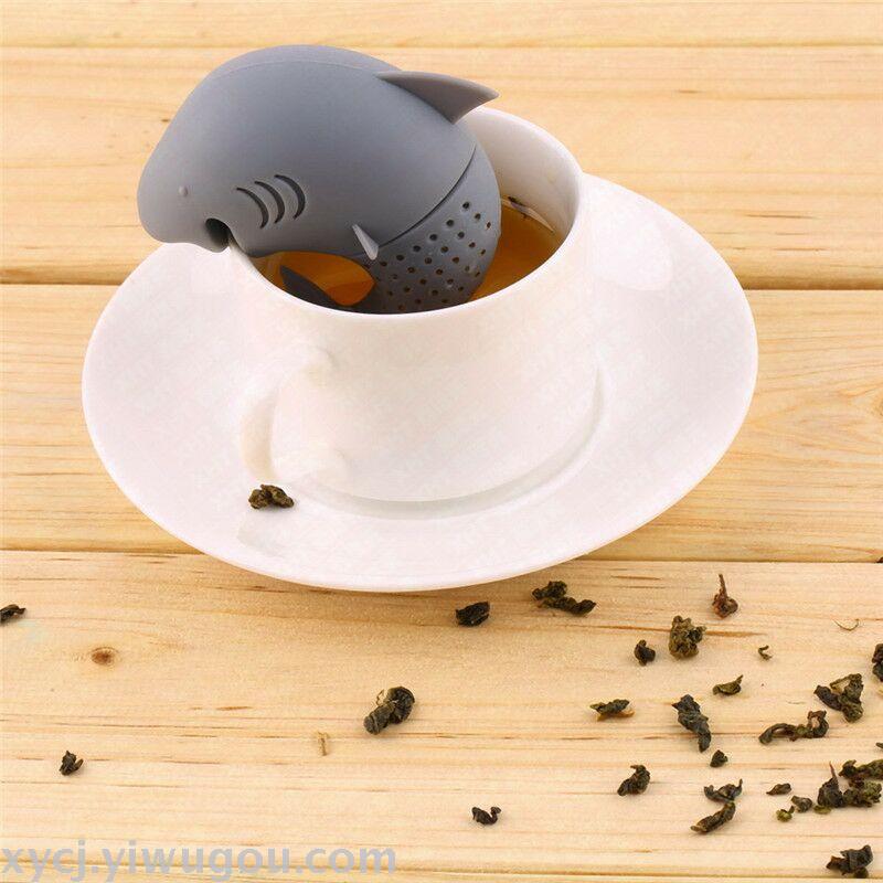 泡茶器 滤茶器 泡茶茶包 硅胶泡茶器 硅胶滤茶器 鲨鱼泡茶器