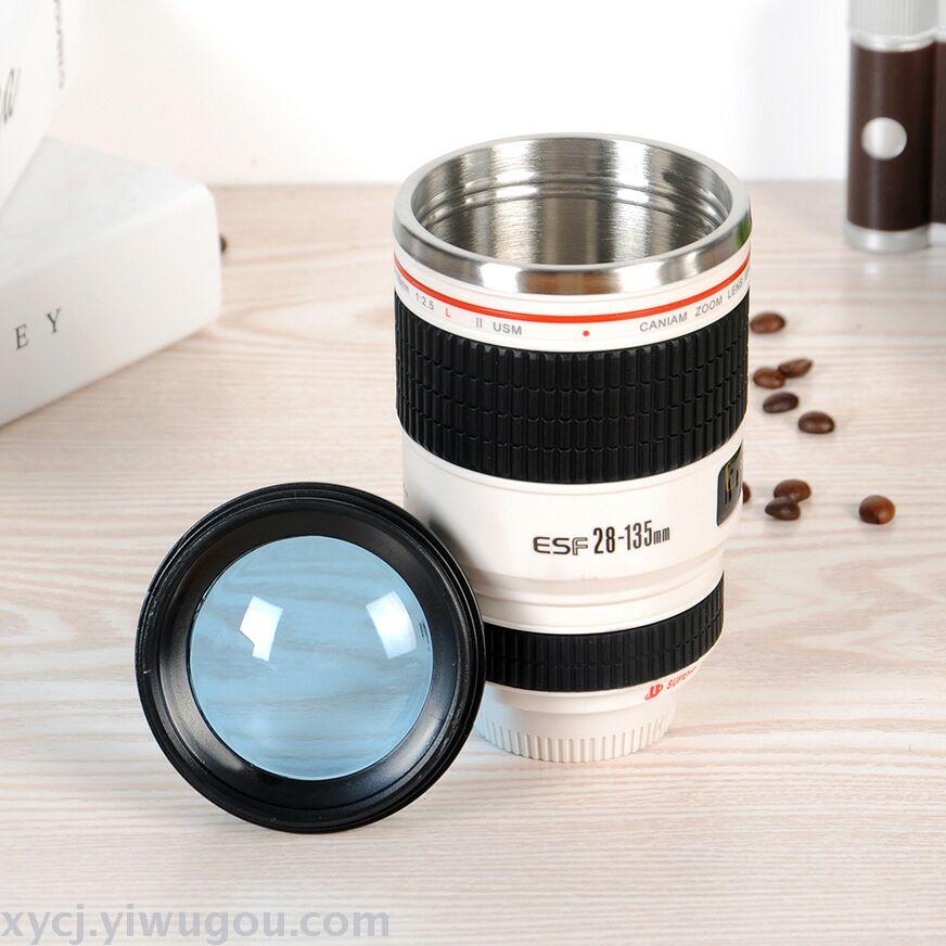 Creative water cup Tire cup camera by light bulb cup Stir cup non-tumbler cup insulated water cup