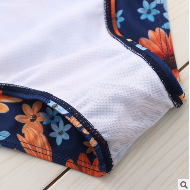 2017 Europe and the United States new one-piece women's swimsuit chrysanthemum print sexy bikini sold quickly Application Scenario
