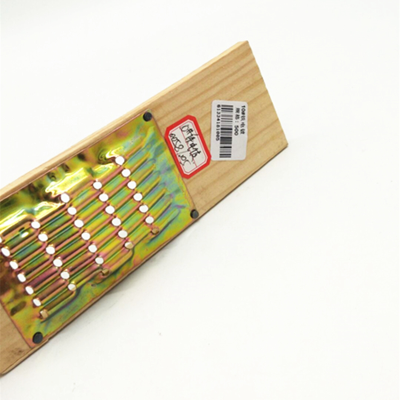 Sunshine Department Store stainless steel electroplated vegetable cutter, old-fashioned wooden grater, stainless steel grater knife Specification image