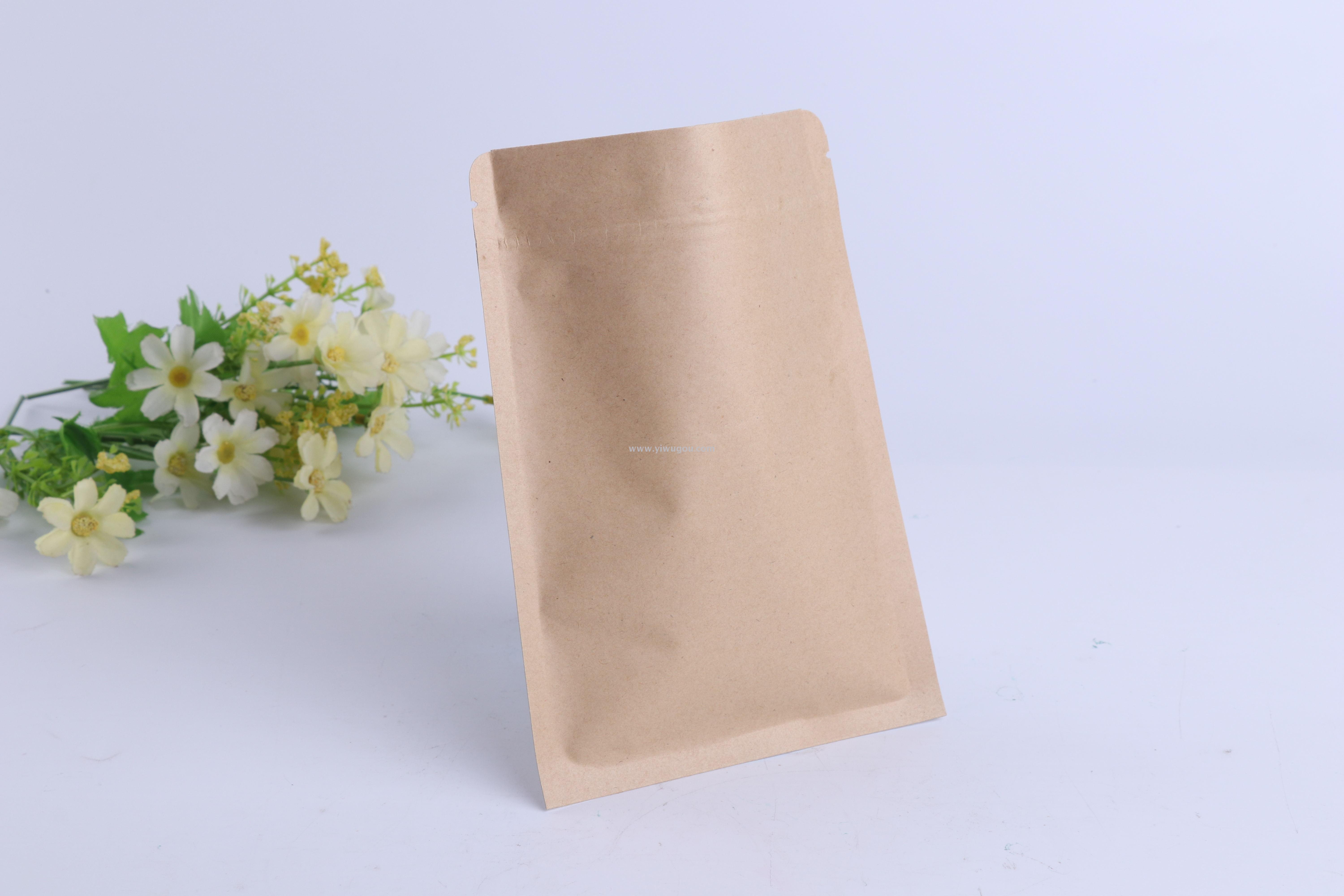 牛皮纸镀铝 铝箔袋 食品袋 坚果袋 茶叶袋