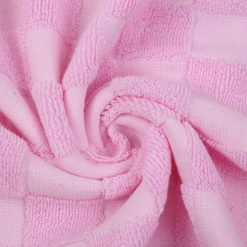 Soft and comfortable jacquard square cut face towel, pure cotton gift towel Specification image