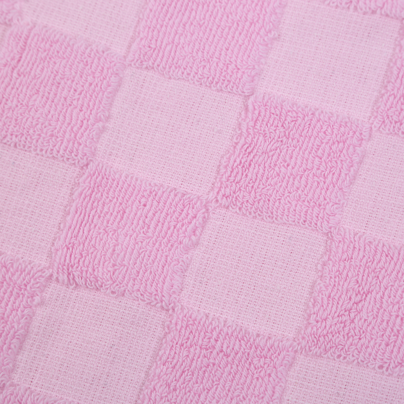 Soft and comfortable jacquard square cut face towel, pure cotton gift towel details Picture