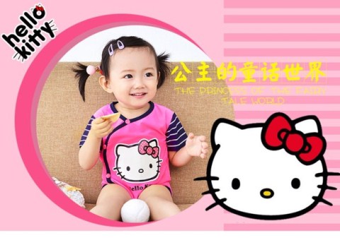 新款婴幼儿连体卡通宝宝泳衣0-3岁温泉游泳馆