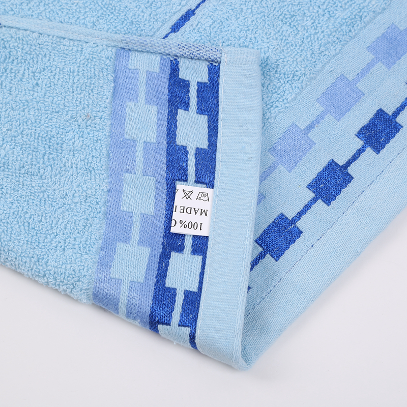 Absorbent towel, jacquard broken towel, soft absorbent face towel details Picture