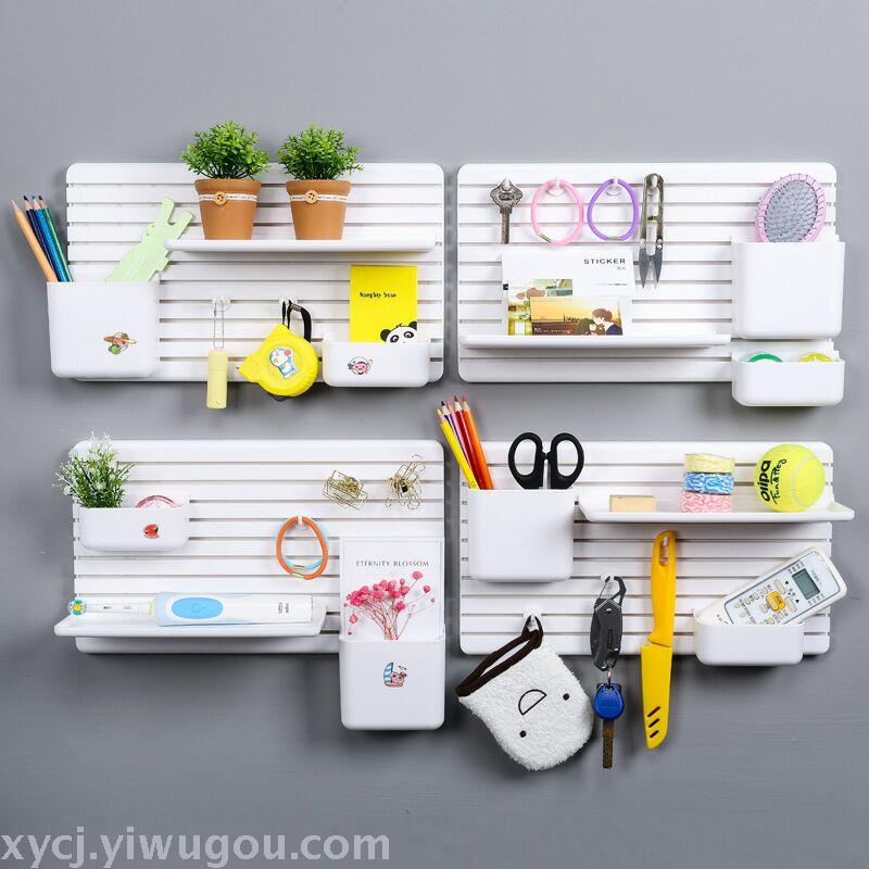 New kitchen seasoning rack storage rack with invisible suction cups details Picture
