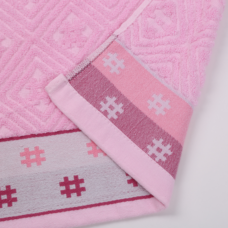 Pure cotton adult thickened towel, bamboo fiber absorbent soft untwisted bath towel, all cotton Specification image