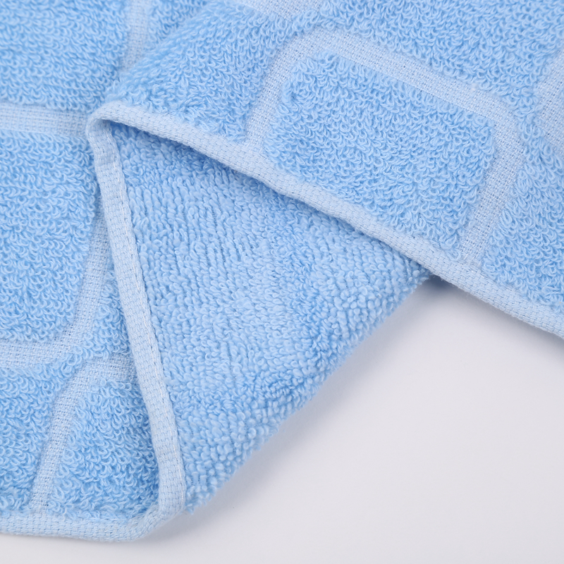 Small square jacquard towel, pure cotton adult household face towel for washing face, factory direct sales Specification image