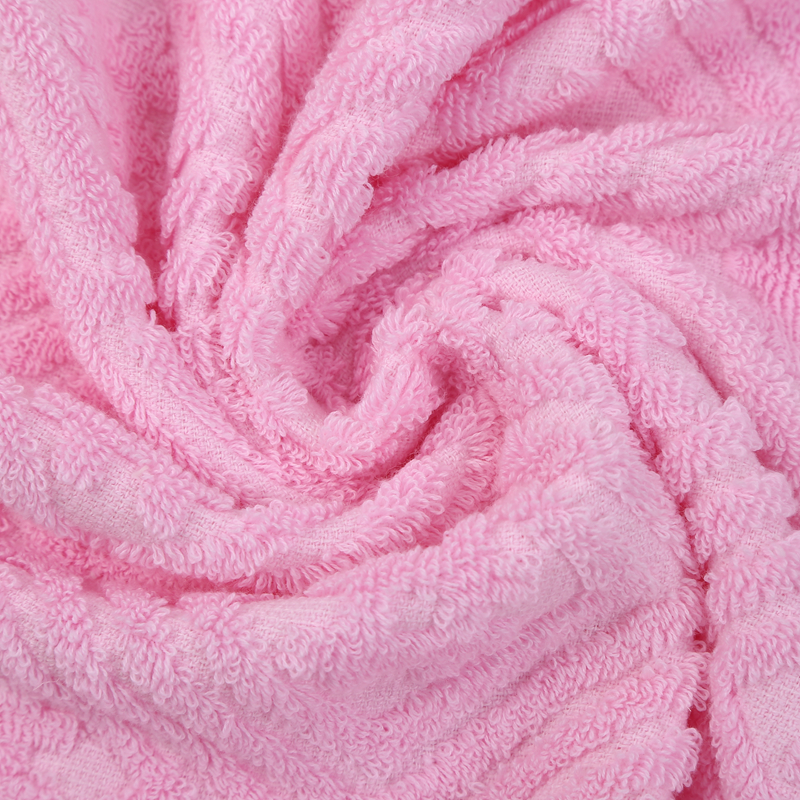 Pure cotton adult thickened towel, bamboo fiber absorbent soft untwisted bath towel, all cotton details Picture