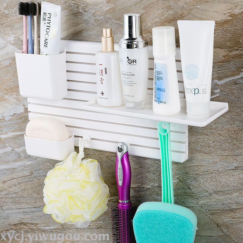 New kitchen seasoning rack storage rack with invisible suction cups Application Scenario