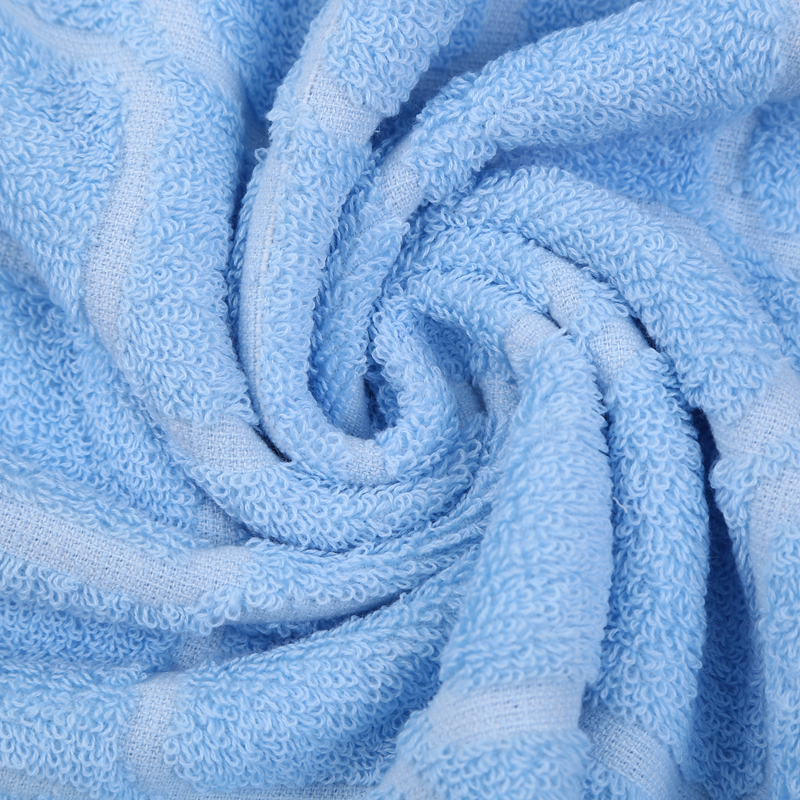 Small square jacquard towel, pure cotton adult household face towel for washing face, factory direct sales details Picture
