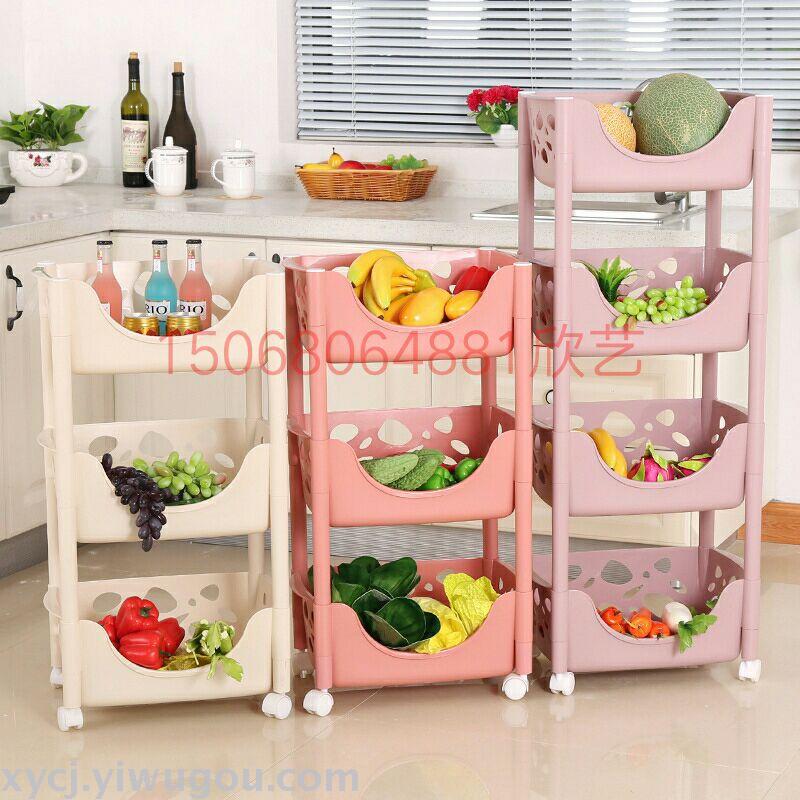 Folding basket, storage basket, storage rack, three or four layers details Picture