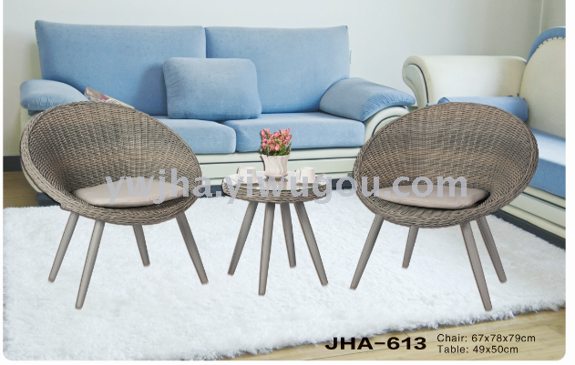 鼎酷编藤家具，休闲家具，户外休闲用品，藤编沙发jha-613