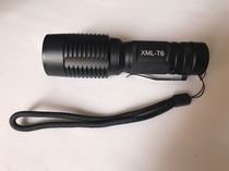 Flashlight Strong T6 lamp retractable dimming flashlight