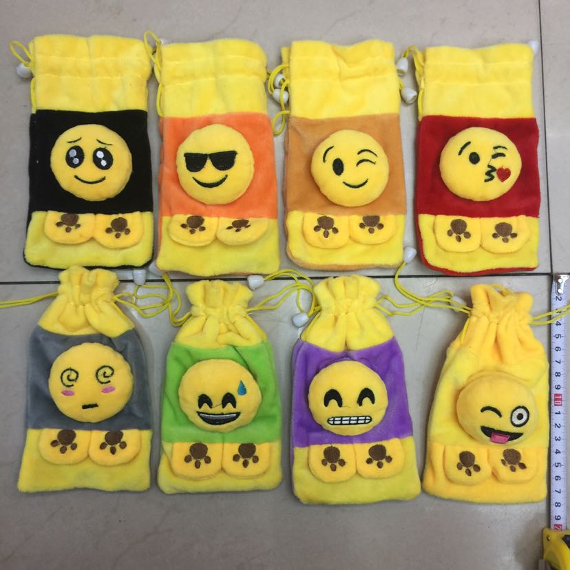 Plush wallet, children's shoulder bag, pull-out mobile phone bag, foot bag details Picture