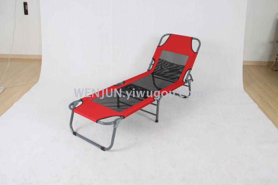 Manufacturer wholesale folding bed folding nap chair office folding bed bed single bed beach bed