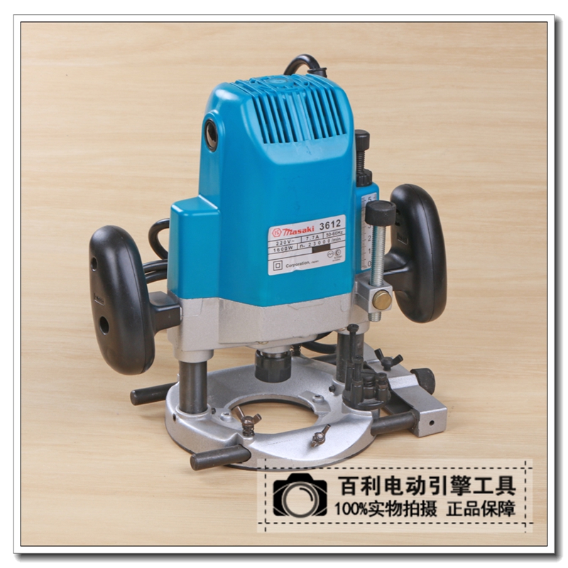 厂家直销电木铣雕刻机 二分之一双手柄电木铣详情图2