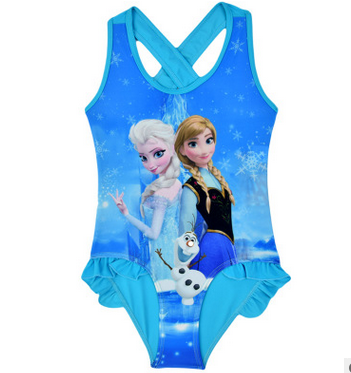 Children's one-piece swimwear cartoon swimwear for girls is a hit