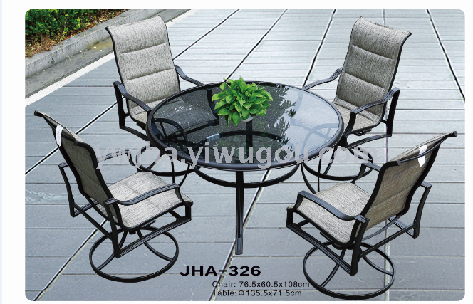JHA-326户外休闲用品，特斯林餐桌椅详情图1