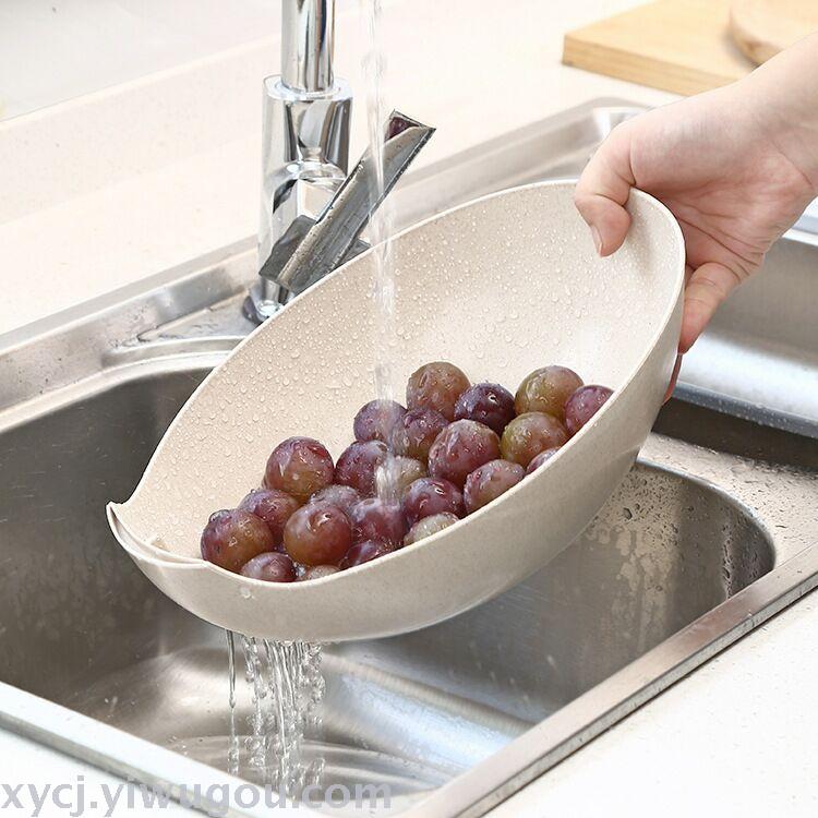 Creative and lazy fruit plate, fruit basket, home coffee table, candy, sunflower seed plate, salad plate, multi-purpose Specification image