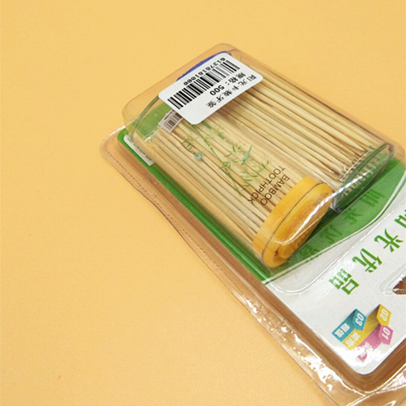 Sunshine Department Store Sunshine Card Pack: Two boxes of natural and eco-friendly bamboo toothpicks, household toothpicks, and table toothpicks Specification image