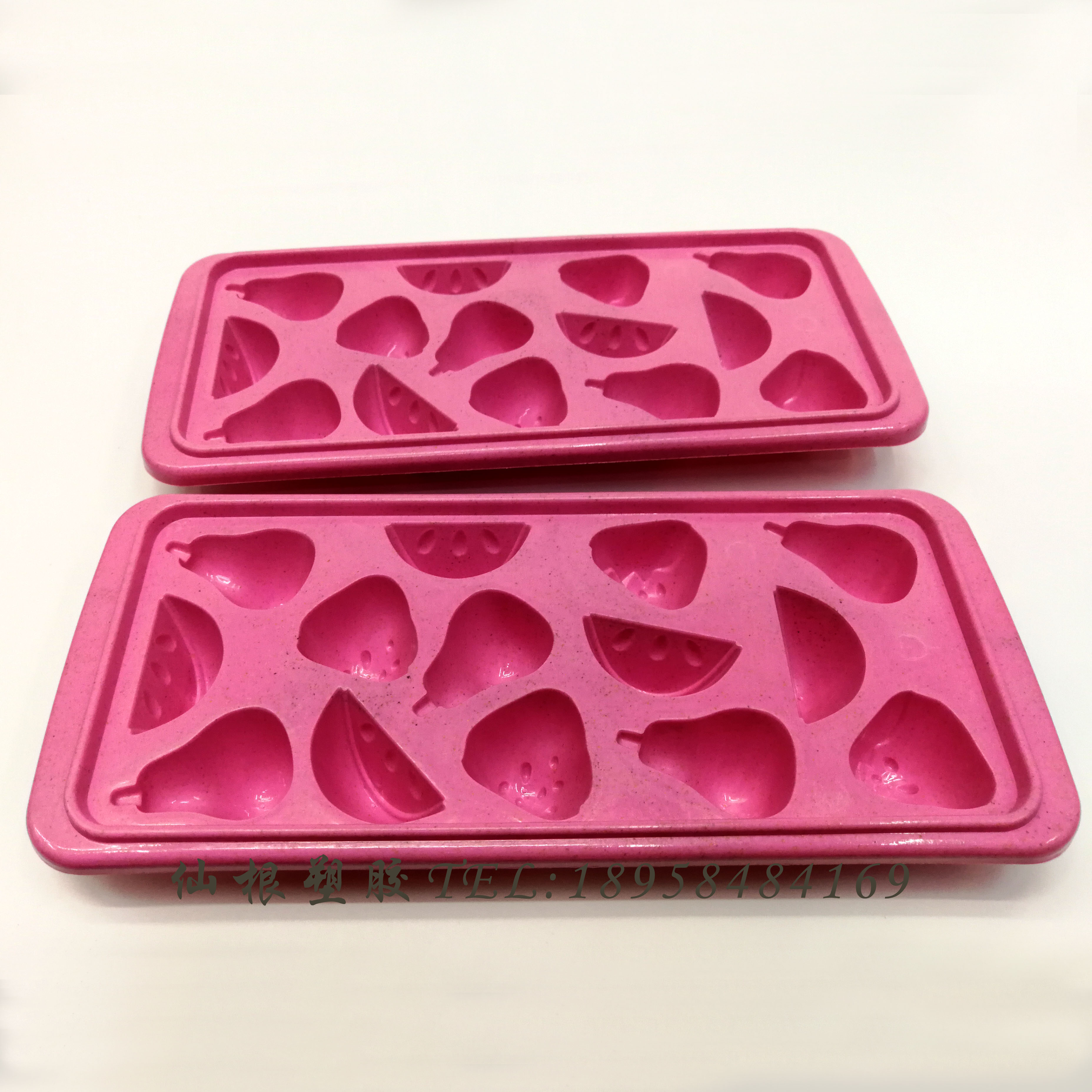 塑料冰格2个装水果冰模14格冰块制冰盒 229 281-14详情图3