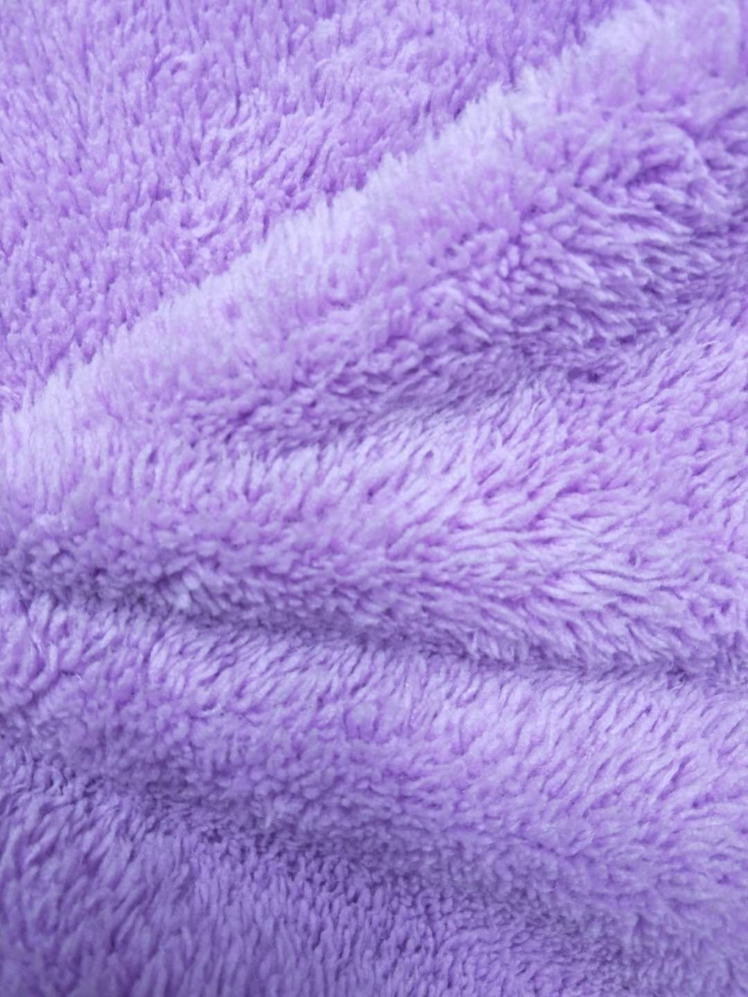 Coral fleece engrosado doble cara tiras de color paño impreso paño de lavado antiaceite paño de limpieza details Picture