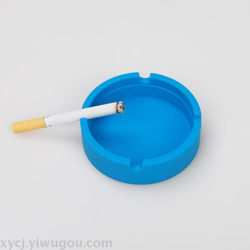 环保硅胶烟灰缸无毒无味 耐高温硅广告胶烟灰缸