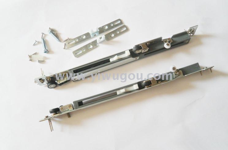Sliding door pulley closet Custom sliding door damper Sliding door pulley damper track guide