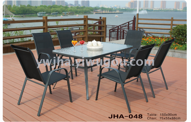 JHA-048户外休闲用品，特斯林餐桌椅图