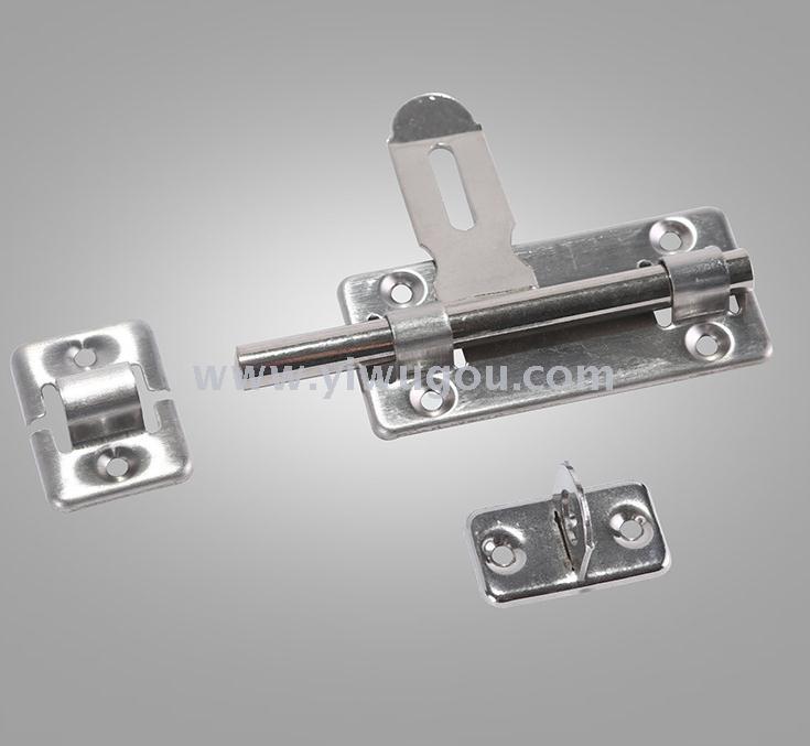 High-quality supply of 4-inch stainless steel anti-theft left and right latch, left and right door bolt exposed latch, left and right latch Application Scenario