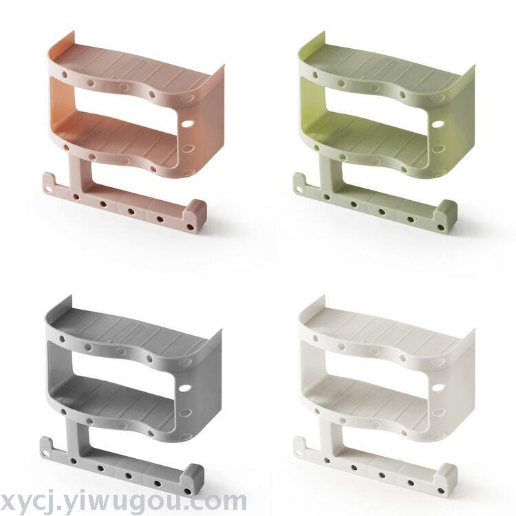 Bathroom towel rack, bathroom mobile phone rack, new bathroom storage rack Specification image