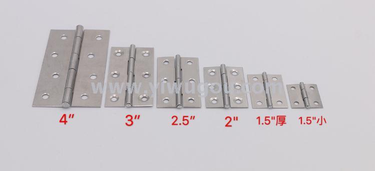 Muchos acabados materiales de construcción puertas y ventanas hardware acero inoxidable bisagra común chai 2 pulgadas carga resistente al desgaste details Picture